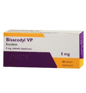 Bisacodyl  VP, 5 mg, tabletki dojelitowe, 30 szt (import równoległy, InPharm)