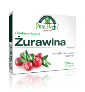 Olimp Żurawina Premium, kapsułki, 30 szt.