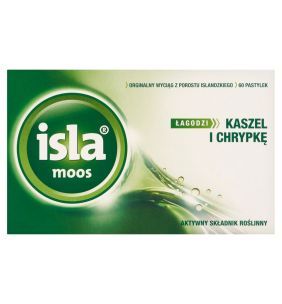 Isla-Moos, pastylki do ssania, 60 szt.
