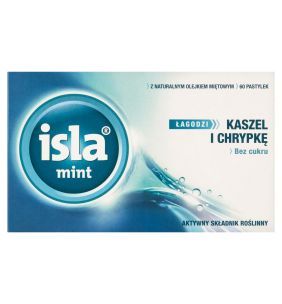 Isla-Mint, pastylki do ssania, 60 szt.