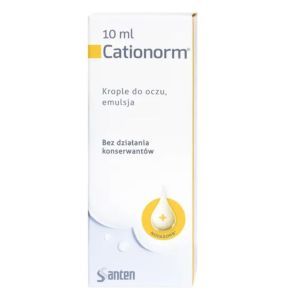 Cationorm, krople do oczu, 10 ml
