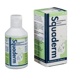 Squaderm, szamp., p/lupiezowy, dermatologiczny, 150 ml
