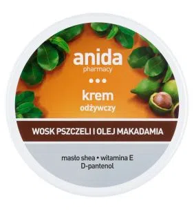 Anida, krem odżywczy, wosk pszczeli i olej makadamia, 125 ml