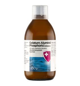 Gelatum Aluminii phosphorici, zawiesina doustna, 250 g (Aflofarm)
