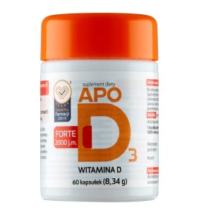 ApoD3 Forte 2000 j.m., kapsułki, 60 szt.