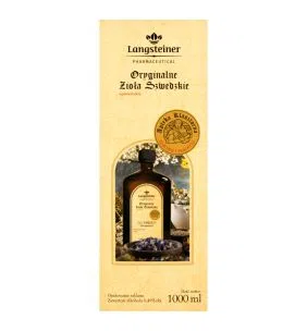 Langsteiner Oryginalne Zioła Szwedzkie, płyn, 1000 ml