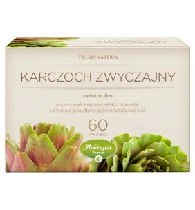 Karczoch Zwyczajny, kapsułki, 60 szt.