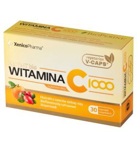 XeniVIT bio Witamina C 1000, kaps., 30 szt