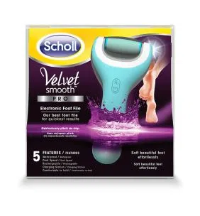 Scholl Velvet Smooth,pilnik d/stop elektr,Wet&Dry,ladow,1szt