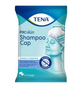 TENA Shampoo Cap, czepek do mycia włosów, 1 szt.