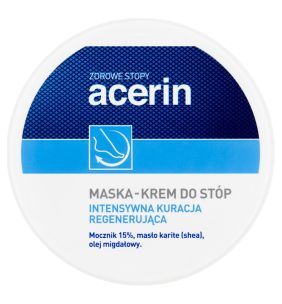 Acerin Zdrowe Stopy, maska-krem do stóp, 125 ml