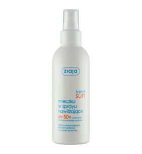 Ziaja Sopot Sun, mleczko w sprayu nawilżające, SPF 50+, 170 ml