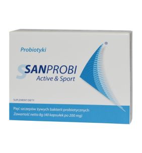 Sanprobi Active & Sport, kapsułki, 40 szt.