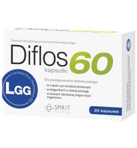 Diflos 60, kapsułki, 20 szt.