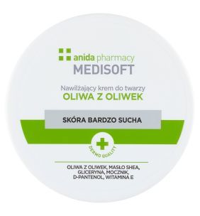 Anida Medi Soft, krem nawilżający oliwa z oliwek, 100 ml