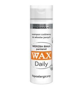 WAX angielski PILOMAX Daily Wax, szampon do włosów jasnych, 200 ml
