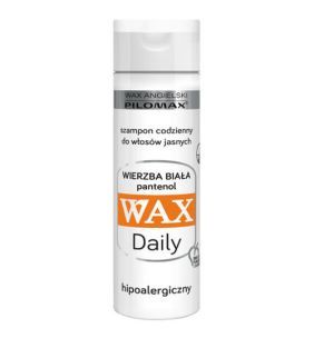 WAX angielski PILOMAX Daily Wax, szampon do włosów jasnych, 200 ml