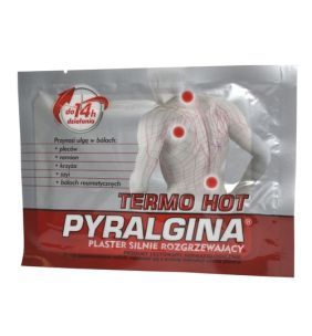 Pyralgina Termo Hot, plaster silnie rozgrzewający, 1 szt.