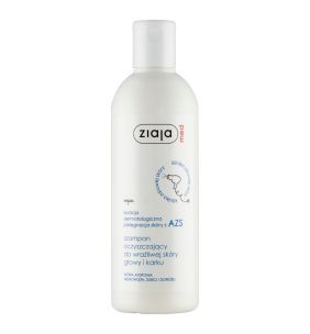 Ziaja Med, Kuracja Dermatologiczna skóry z AZS, szampon oczyszczający do wrażliwej skóry głowy, 300 ml