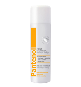 Pantenol Med, pianka do twarzy i ciała, regenerująco-łagodząca, 150 ml