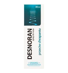 Desnoran, spray do nosa przeciw chrapaniu, 30 ml