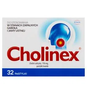 Cholinex, 150 mg, pastylki do ssania, 32 szt.