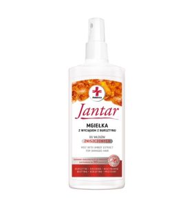 Jantar Medica, mgiełka z wyciągiem z bursztynu do włosów zniszczonych, 200 ml