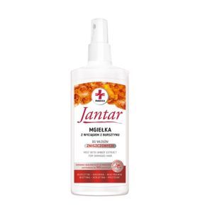 Jantar Medica, mgiełka z wyciągiem z bursztynu do włosów zniszczonych, 200 ml