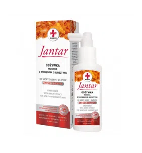 Jantar Medica, odżywka-wcierka z wyciągiem z bursztynu, do skóry głowy i włosów zniszczonych, 100 ml