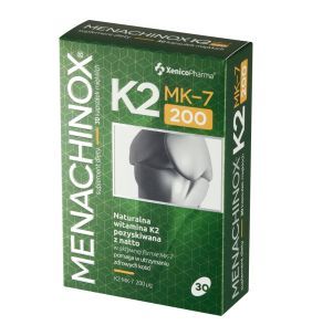 Menachinox K2 200, kapsułki miękkie, 30 szt.