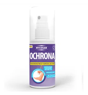 Mycosan Ochrona, aerozol przeciwgrzybiczy do stóp, 80 ml