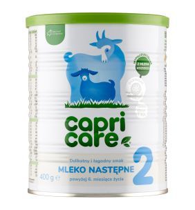 Capricare 2 mleko nastepne, prosz.,na mleku kozim, 400 g