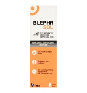 Blephasol, płyn micelarny do pielęgnacji wrażliwych powiek, 100 ml