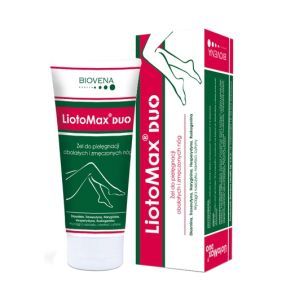 LiotoMax DUO, żel do pielęgnacji obolałych i zmęczonych nóg, 100 g