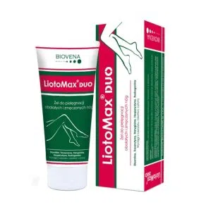 LiotoMax DUO, żel do pielęgnacji obolałych i zmęczonych nóg, 100 g