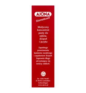 Ajona Stomaticum, koncentrat pasty do zębów, 6 ml