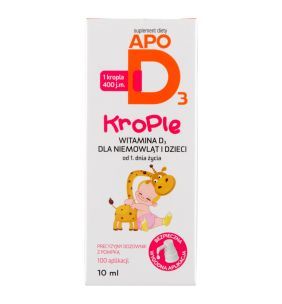 ApoD3 Krople 400 j.m., 10 ml