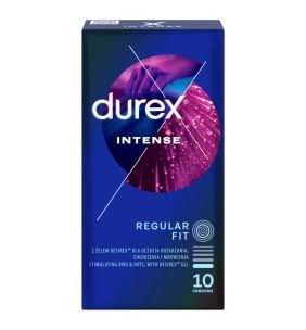 Durex Intense, prezerwatywy, 10 szt.