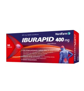 Iburapid, 400 mg, tabletki powlekane, 50 szt.