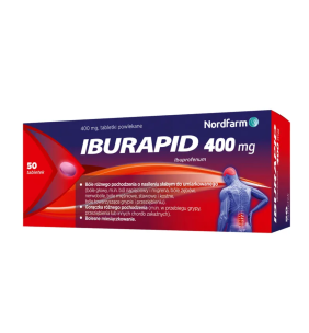Iburapid, 400 mg, tabletki powlekane, 50 szt.