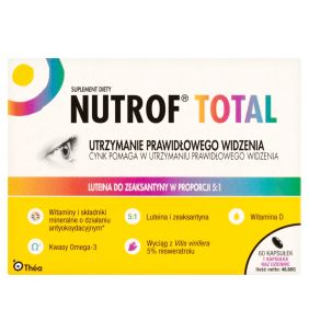 Nutrof Total, z witaminą D3, kapsułki, 60 szt.