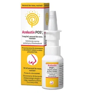 Azelastin POS, 1 mg/ml, aerozol do nosa, 10 ml