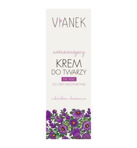 Sylveco Vianek, krem, do Sylveco Vianek, wzmacniający krem do twarzy na noc, 50 mltwarzy, wzmacn.,n/noc, 50 ml
