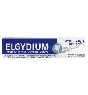 Elgydium Whitening, pasta do zębów, wybielająca, 75 ml