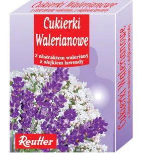 Cukierki walerianowe, z ekstr.waleriany i olej.lawendy, 50 g