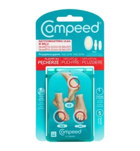 Compeed Plastry na pęcherze, mix, 5 szt.
