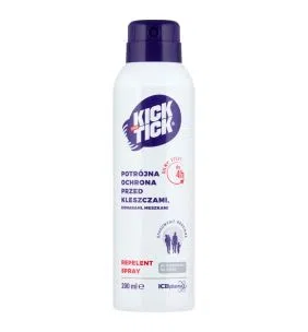 Kick the Tick Max Repelent Plus,aer,p/kom,mesz,klesz,200 ml