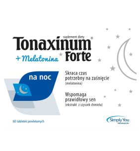 Tonaxinum Forte + Melatonina, tabletki, 60 szt.