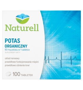 Naturell Potas Organiczny, tabletki, 100 szt.