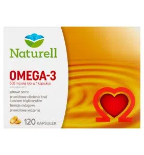 Naturell Omega-3, kapsułki, 120 szt.